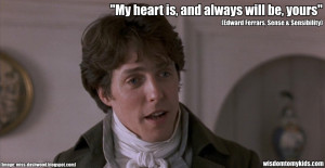 Love quotes from sense and sensibility