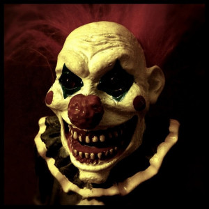 evil scary clown faces scary clowns