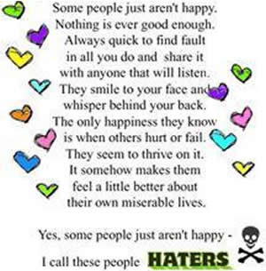 Cool Hated By Plenty haters Only Hate Haters Lovers I Love My Haters I ...
