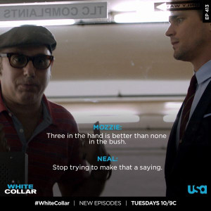 it's not going to happen | mozzie quotes | white collar