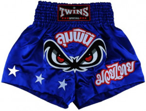 Twins Special No Fear Muay Thai Shorts - Blue