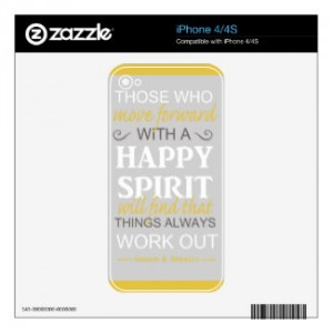 inspirational gordon b hinckley lds quote decal for iPhone 4 by ...