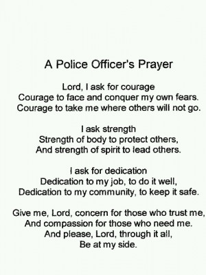 Police Officers Prayer: Police Offices, Police Officer, American ...