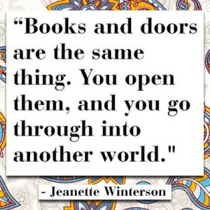 Great quote from Jeanette Winterson.