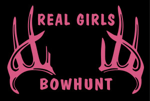 Real Girls Bowhunt Decal 4147