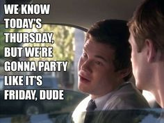 Workaholics: party like it's Friday! More
