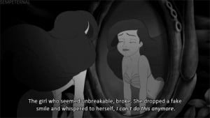 disney depressed lonely quotes like perfect boy the little mermaid ...