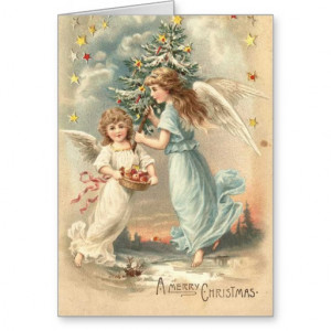 christmas angel card