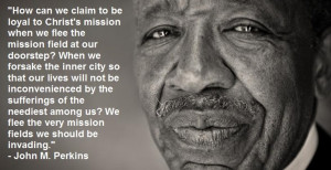 we flee the mission field at our doorstep? When we forsake the inner ...