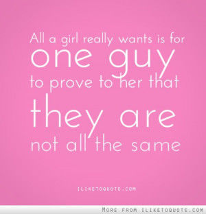 All a girl really wants