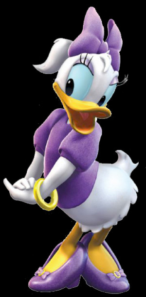 Daisy Duck Clipart Credited