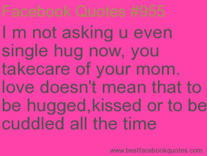 Love Mom Quotes For Facebook