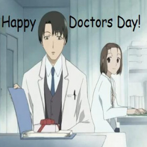 When I heard today was Doctors Day I decided to make a card.