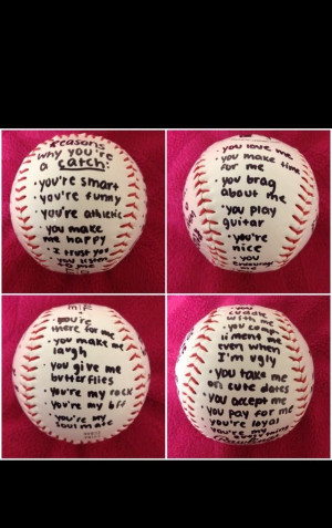 Gift idea baseball boyfriend