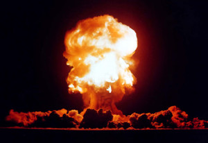 The unleashed power of the atom has changed everything save our modes ...