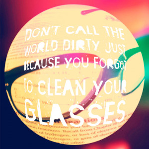 Glasses Quote