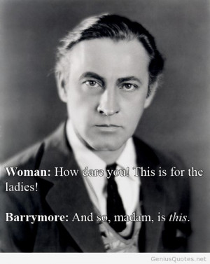 John Barrymore quotes