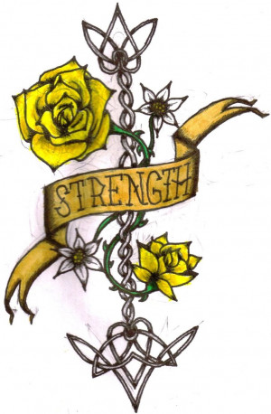Greek Strength Tattoo Greek strength tattoo.