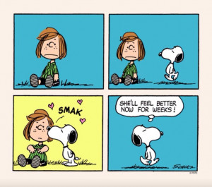 Snoopy & peppermint Patty