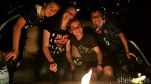 Reconnect as a family by enjoying the magical glow of a campfire, fire ...