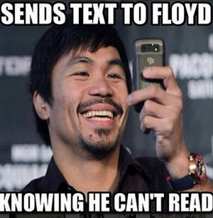 Pacquiao Calls Mayweather Uneducated & He Doesn’t Like Him