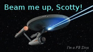 Beam me up, Scotty, Star Trek, spaceship enterprise, space, stars ...