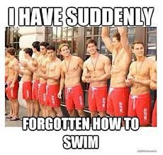 funny swimming quotes very smart More