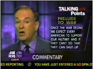 Bill O'Reilly Says 'Shut Up!'