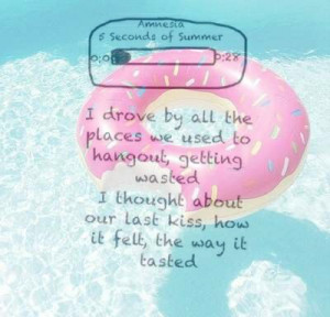 seconds of summer, 5sos, amnesia, love, lyrics, summer