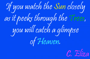 Look to the Sky Quote & Image Created by The Business...