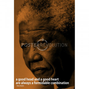 Nelson Mandela Quote iNspire Motivational Poster - 13x19