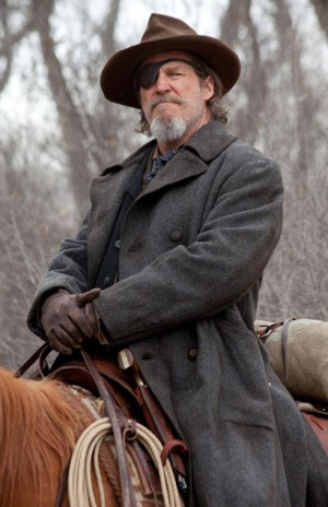 jeff bridges as rooster sorry that s not rooster cogburn