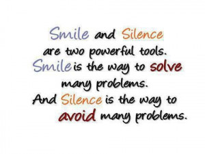 The sound of silence