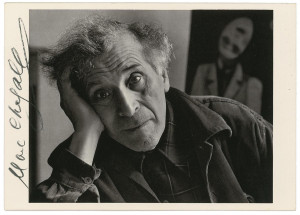 Philippe Halsman, ca. 1951, Portrait of Marc ChagallThis one is, again ...
