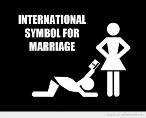 Funny Picture - International symbol for marriage