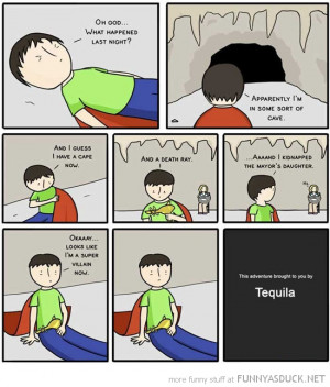 super villain comic tequila funny pics pictures pic picture image ...