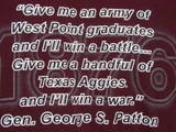 Image detail for -Texas AampM University Aggie George S Patton quote