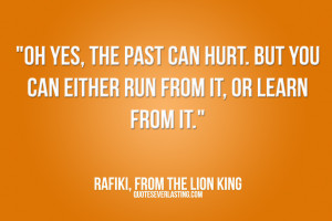 Related Pictures lion king quotes rafiki the past
