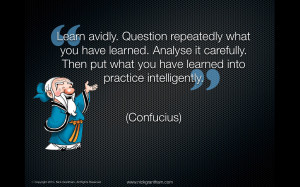 Who He Says He Can Confucius Quote