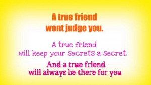 True Friends Friends Quotes