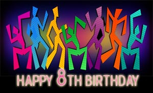 ... for the 8th birthday of a boy or a girl when you want to send birthday