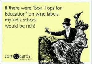 Wine labels for education