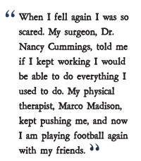 Dylan’s surgery went very well, and the prognosis was good, but then ...