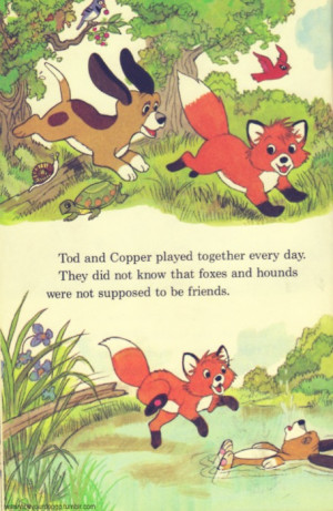fox and the hound quotes