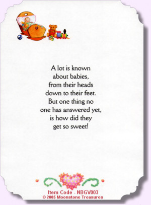 New Baby Girl Card Sayings