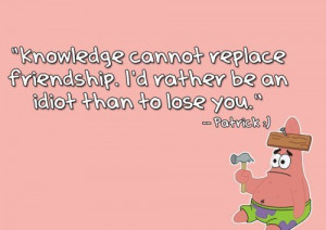 so love you patrick star .. :) you’re my bestfriend .. HAHA ♥