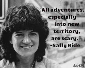 Sally Ride, astronaut and lesbian, passed on 7/23/12 after a battle ...