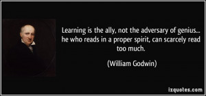 More William Godwin Quotes