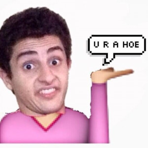 tags: twaimz u r a hoe lmao emoji