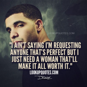 Quotes About Being A Good Woman Drake woman quotes